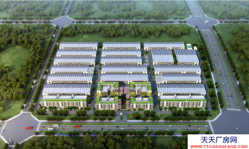 中南高科產業園1400-2200㎡廠房出售