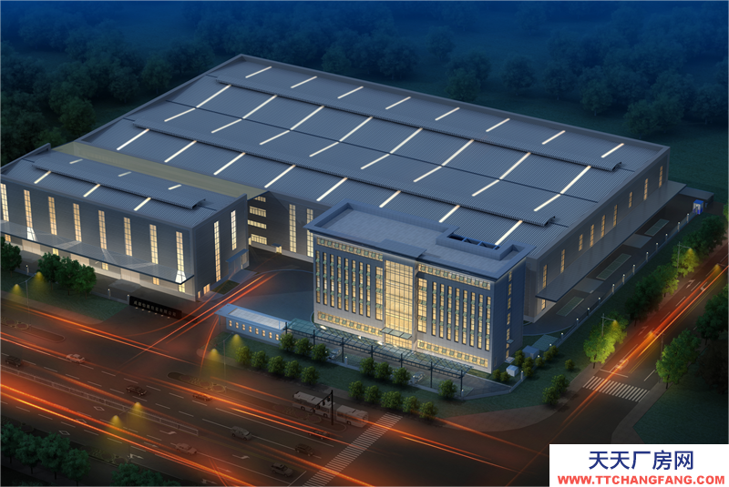 邛崍食品產業園2500平鋼結構15.6米高廠房出租