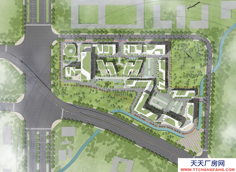 成都高新西區高端產業園廠房出租,環境好,位置好,與世界500強做鄰居。