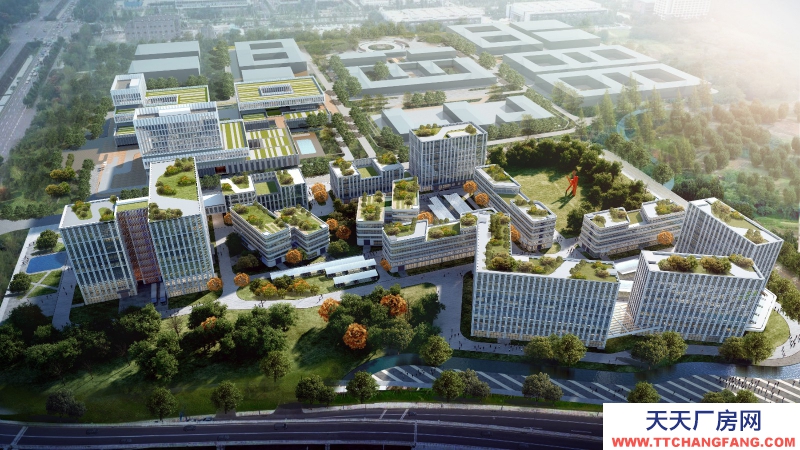 成都高新西區高端產業園廠房出租,環境好,位置好,與世界500強做鄰居。