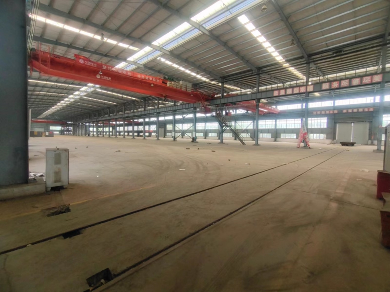 大空間 道路寬敞 鋼結(jié)構(gòu) 可分租 環(huán)氧地坪 帶行車 帶雙層辦公樓