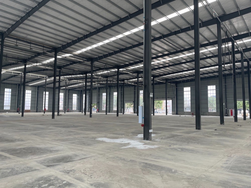產業園全新標準鋼結構廠房1120平出租