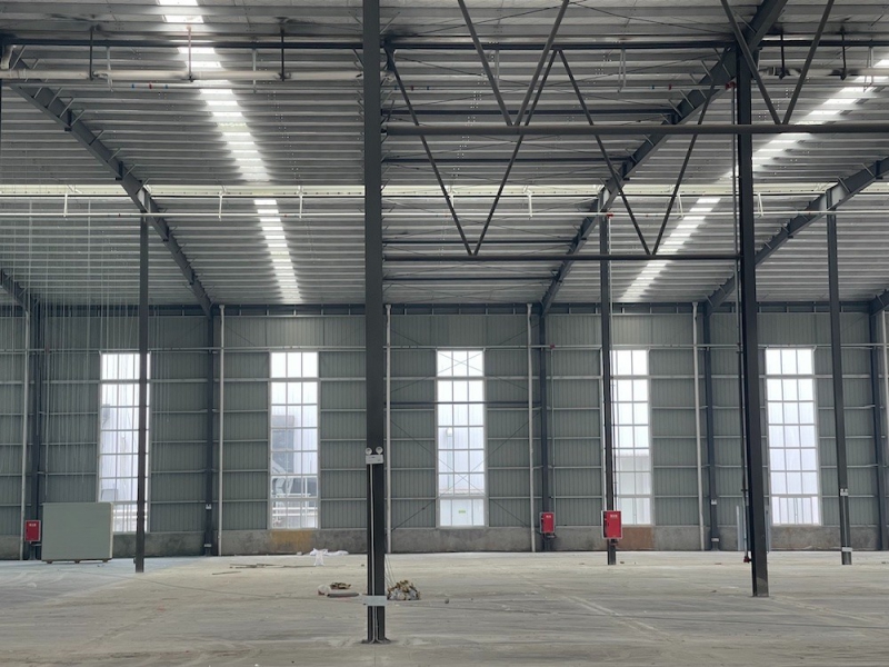 產業園全新標準鋼結構廠房1120平出租