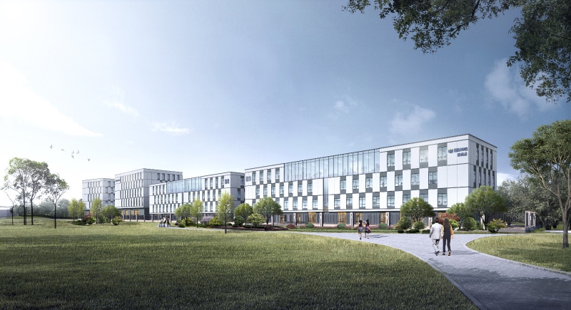 廣漢獨門獨院1300㎡框架廠房出售,50年產權,送超大露臺