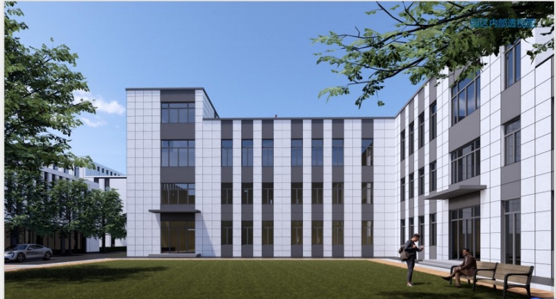 2.5層標準框架廠房首高8.1米，柱距跨度大，生產辦公均宜，可隔層可定制，環評