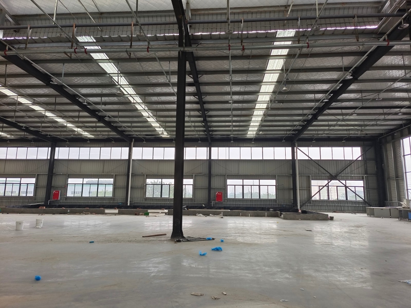 成都邛崍火鍋底料廠房出租，3700平全新鋼結構廠房