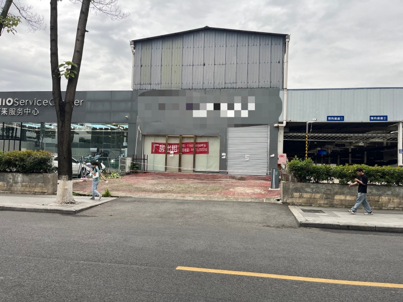 成都市金牛區廠房出租，標準鋼結構；臨街 有單獨出口，商圈完整