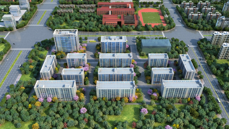 【屋頂2m超高女兒墻，打造企業家的私人花園】