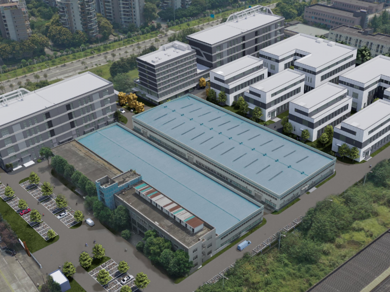 溫江地鐵口廠房直租10000平單層鋼結構8.3m高，有產權證，可分可整租