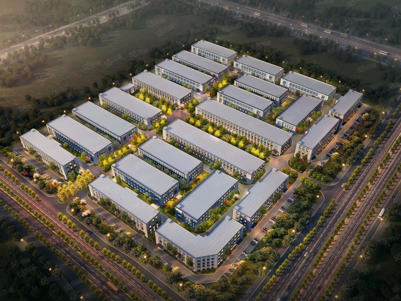 特價招商,現房即買即投產,2-3層獨棟花園式框架結構廠房