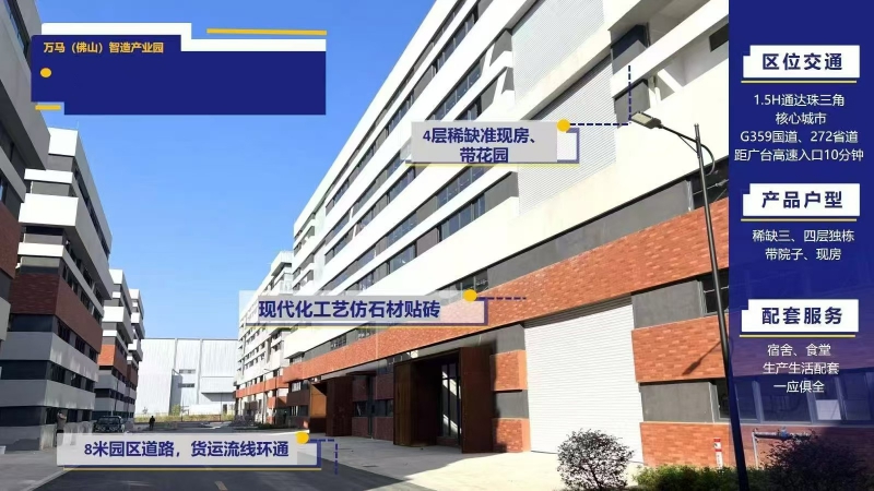 佛山智造產業園，現房！現房！現房！