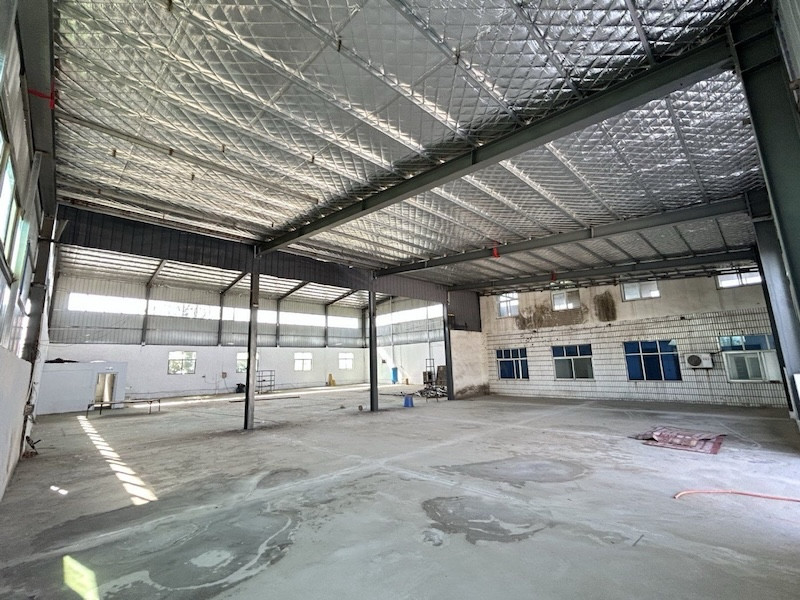 全新擴建-鋼結構廠房-單車間850㎡-整體使用面積1600㎡