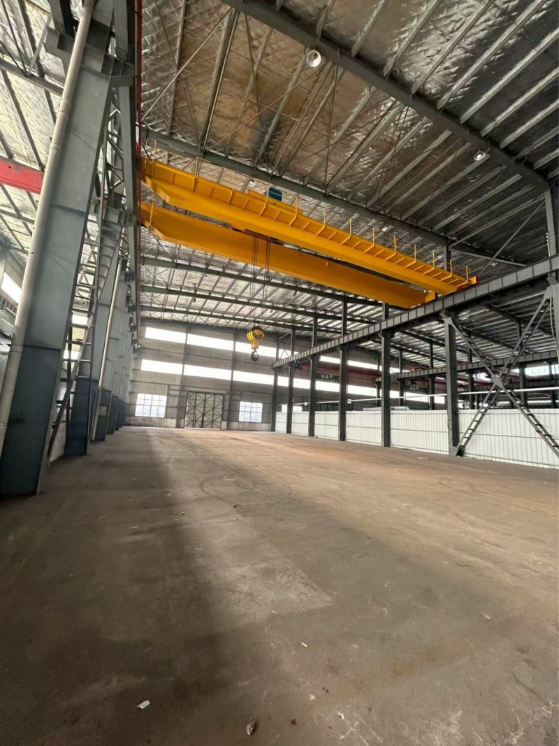 江蘇江陰利港重磅招租:稀缺單層重型機械車間，50噸行車+12米凈空